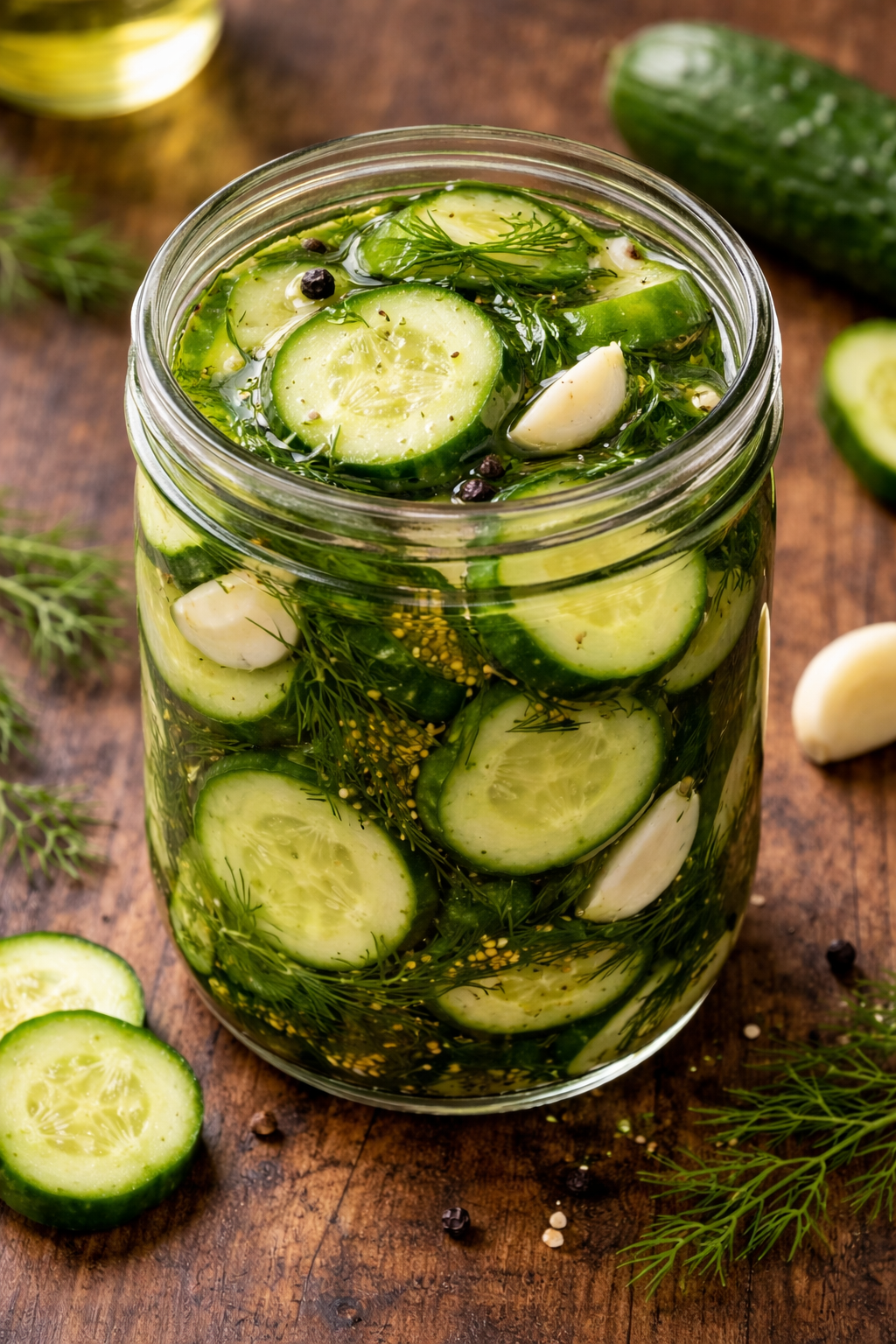 Quick Cucumber Pickles